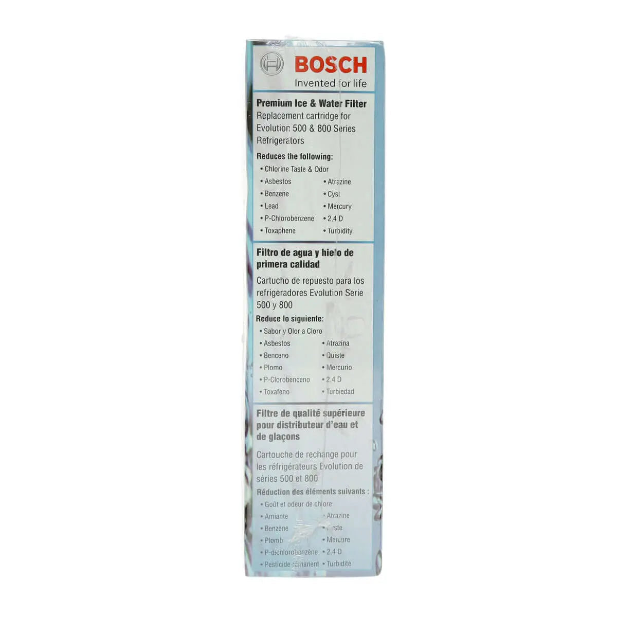 00640565 Bosch Refrigerator Premium Ice & Water Filter Bosch