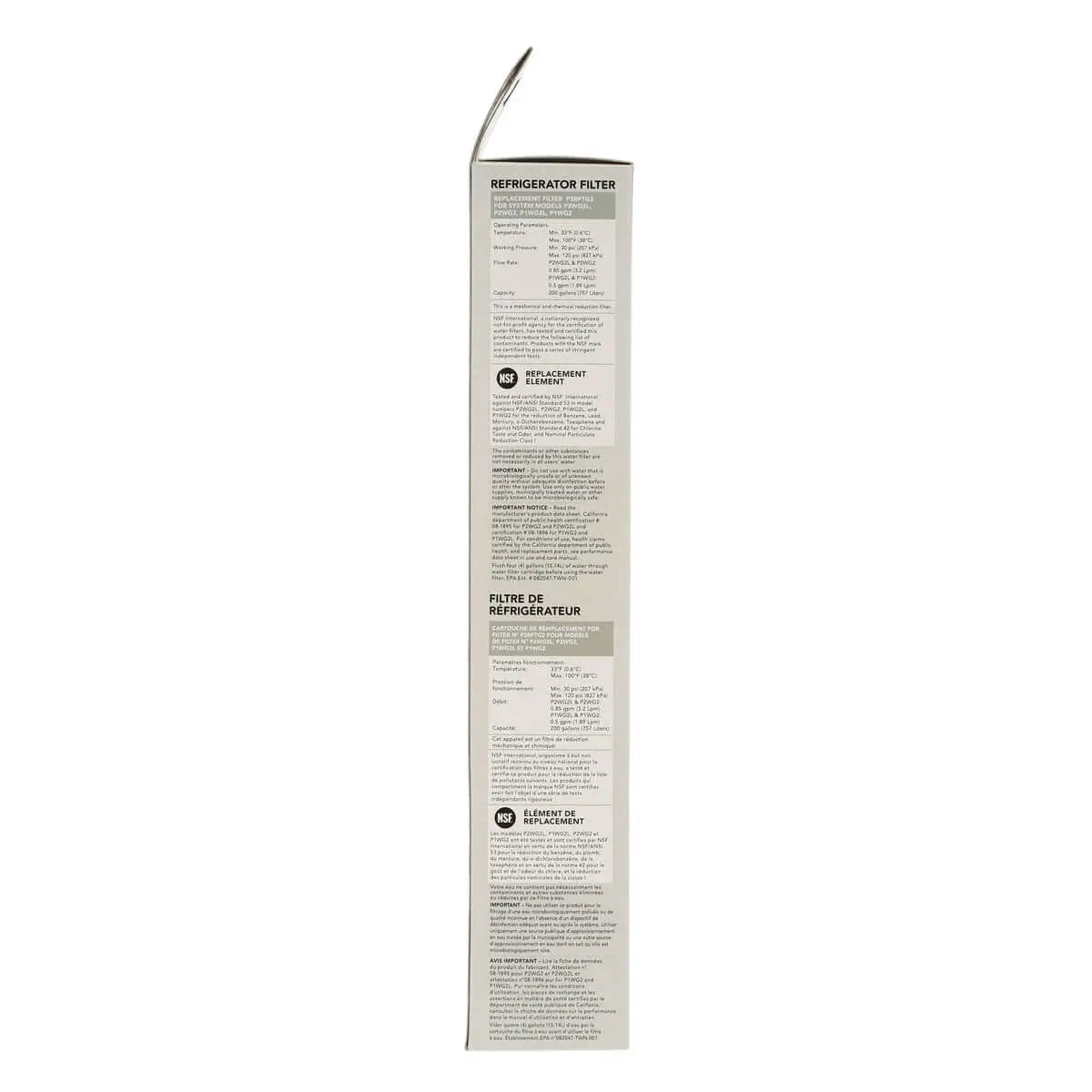 00750673 Bosch Refrigerator Water Filter REPLFLTR20 Bosch