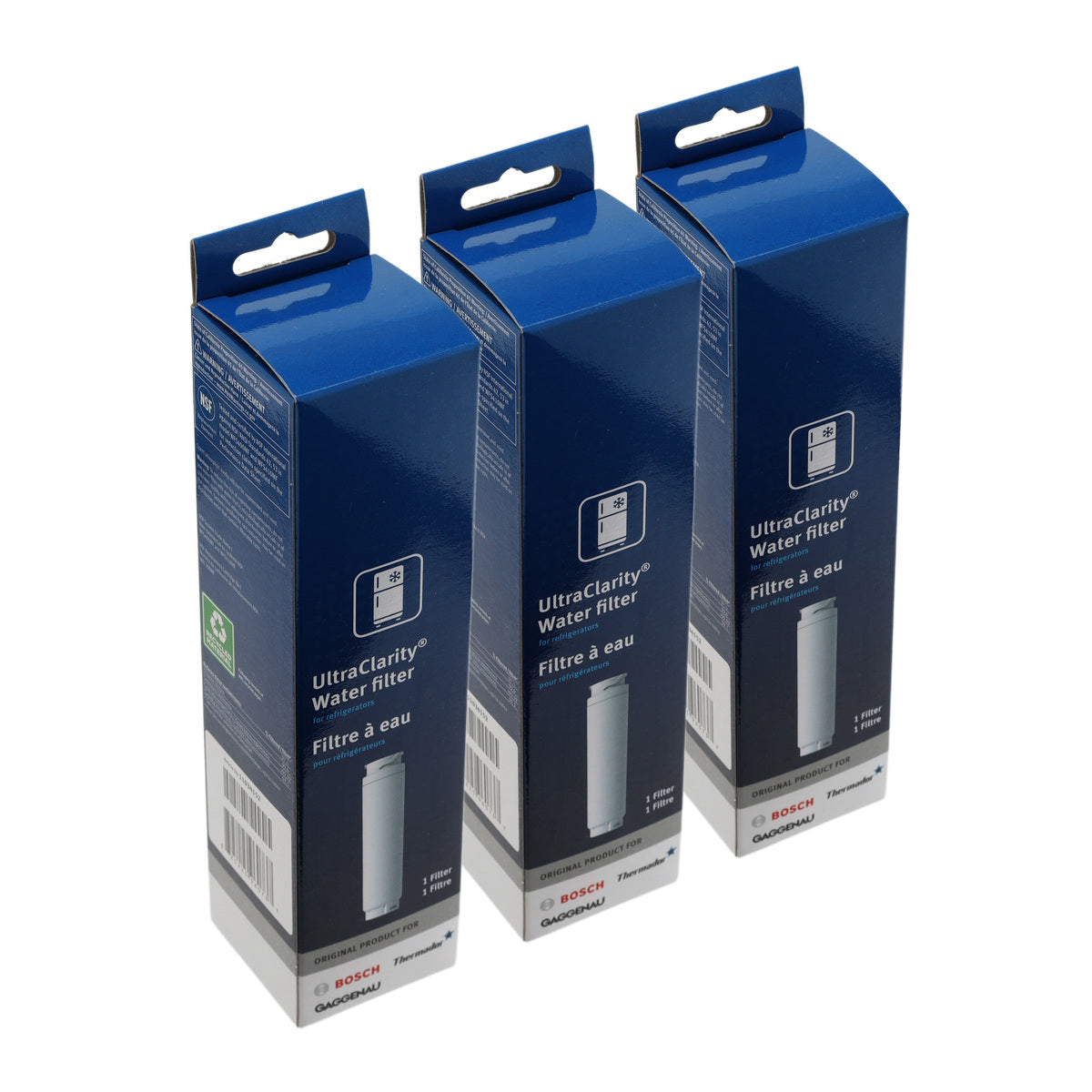 Bosch 11048053 UltraClarity Water Filter 3 Pack Bosch