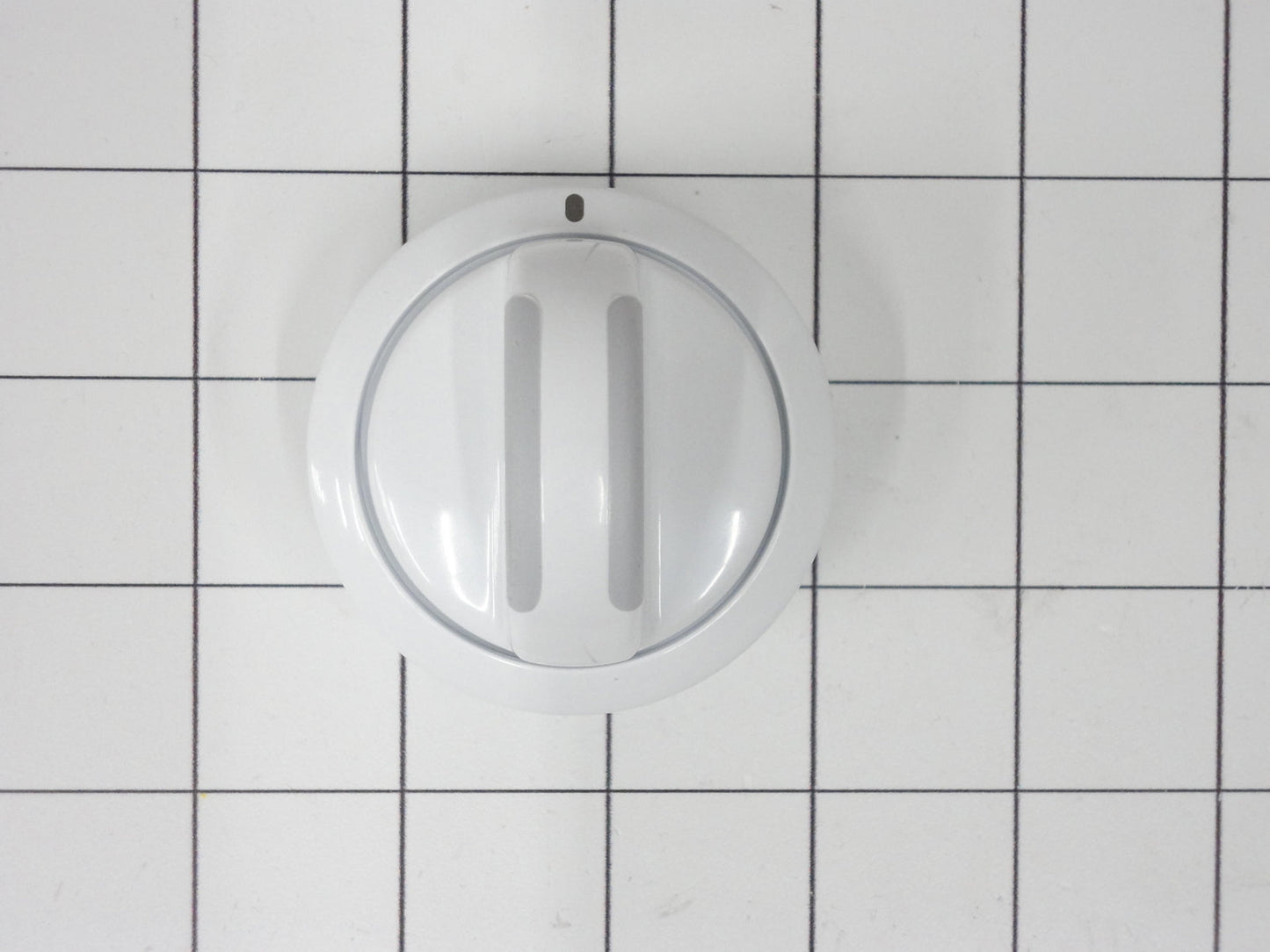 134043000 Frigidaire Dryer Timer Knob - White/Grey Frigidaire