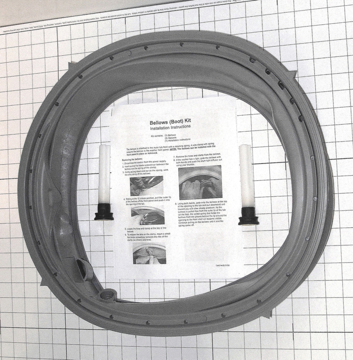 Frigidaire 134728400 Load Washer Door Bellow Kit Frigidaire