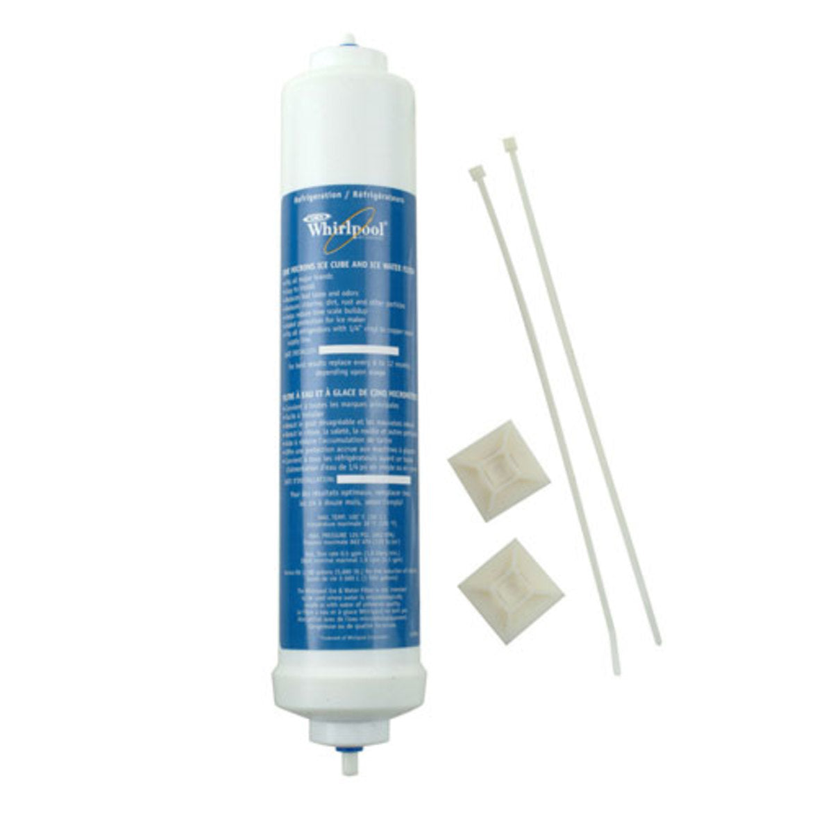 Whirlpool 4378411RB In-Line Refrigerator Ice & Water Filter Kit, 4378411Rb Whirlpool