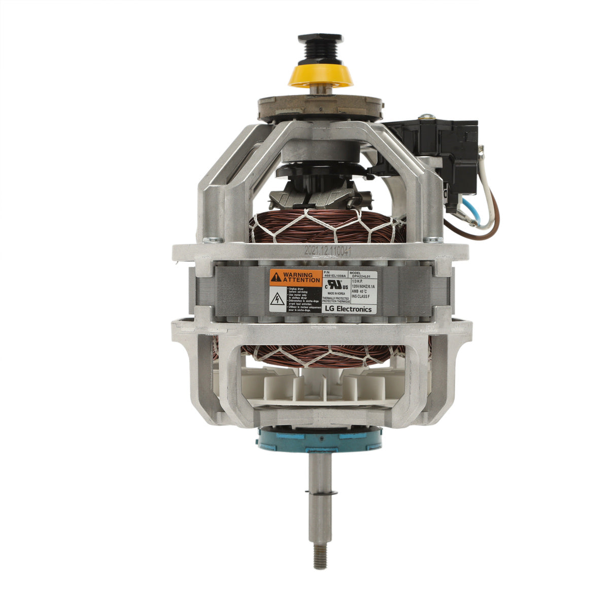 LG 4681EL1008A Dryer Drive Motor with Pulley LG