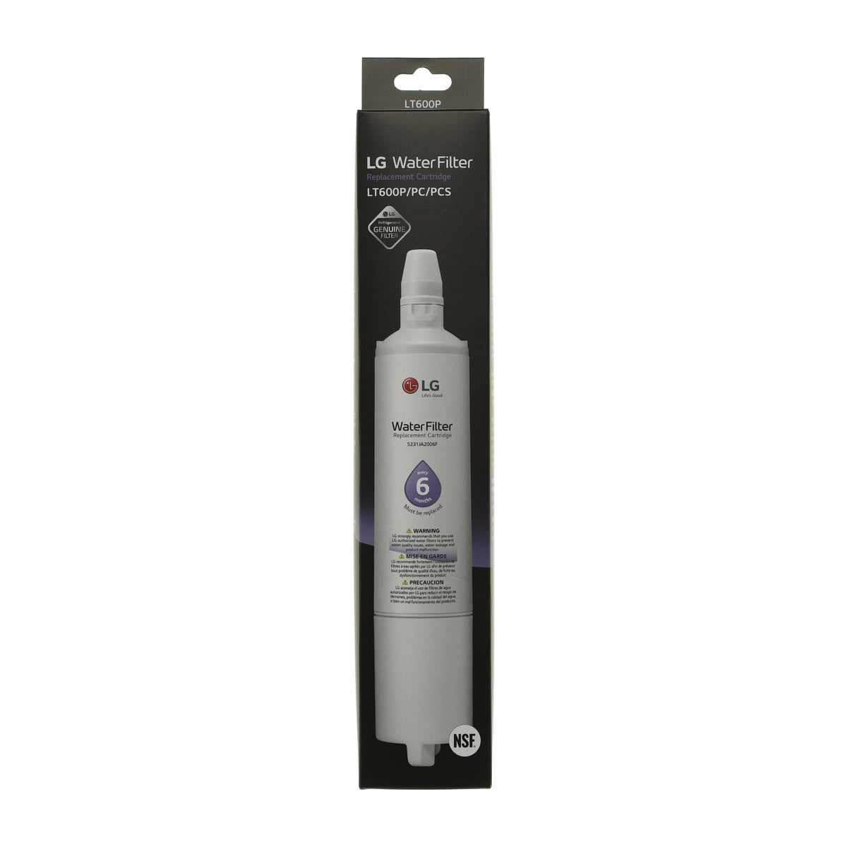 LG 5231JA2006F Refrigerator Water Filter, LT600P LG