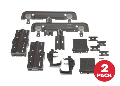 Whirlpool Dishwasher Upper Dishrack Adjuster Assembly, 2/Pack