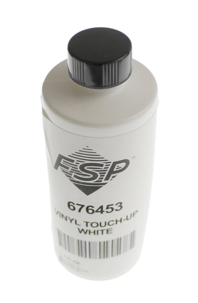 Whirlpool WP676453 Dishwasher Dishrack Vinyl Touch-Up Paint, White