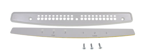 Broan Nutone Allure II Range Hood Control Panel, White