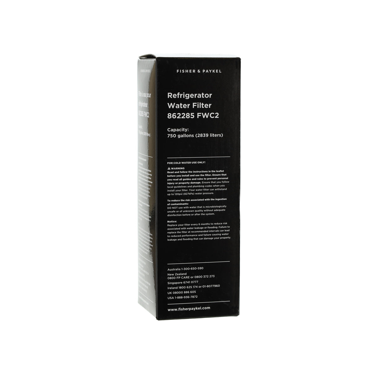 Fisher & Paykel / DCS 862285 Fisher & Paykel Refrigerator Water Filter FS FWC2 Fisher & Paykel