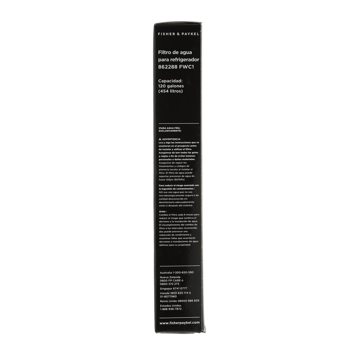 Fisher & Paykel / DCS 862288 Fisher & Paykel Refrigerator Water Filter WP FWC1 Fisher & Paykel