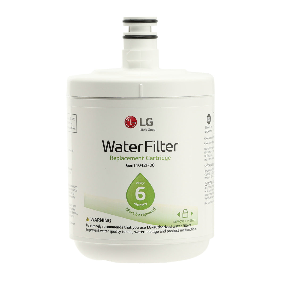 LG ADQ72910911 Refrigerator Water Filter, LT500P LG