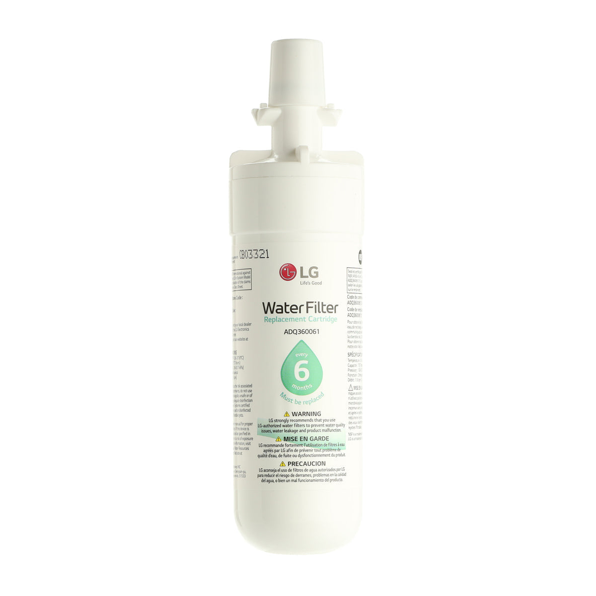 AGF80300702 LG Water Filter (LT700P) LG