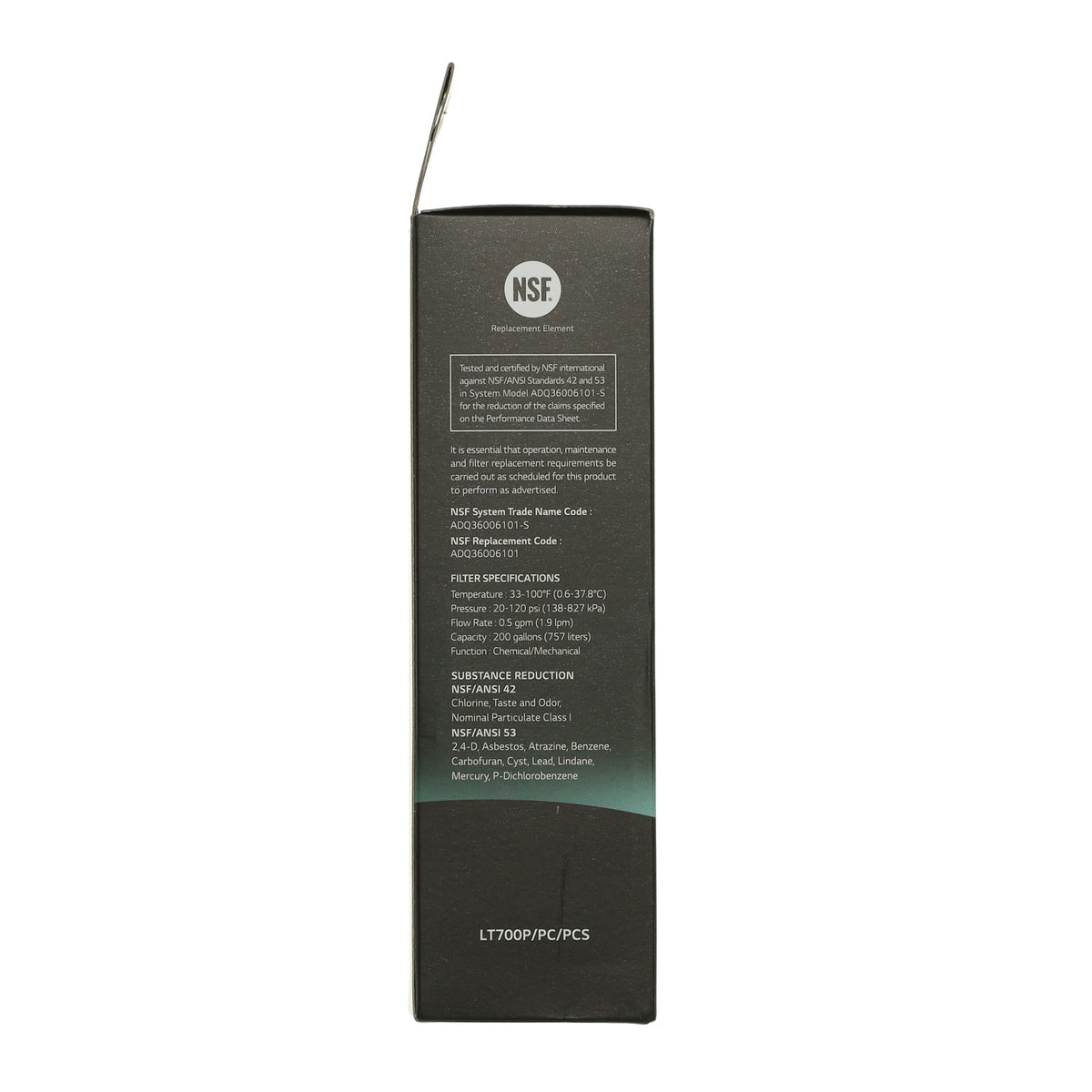 AGF80300702 LG Water Filter (LT700P) LG