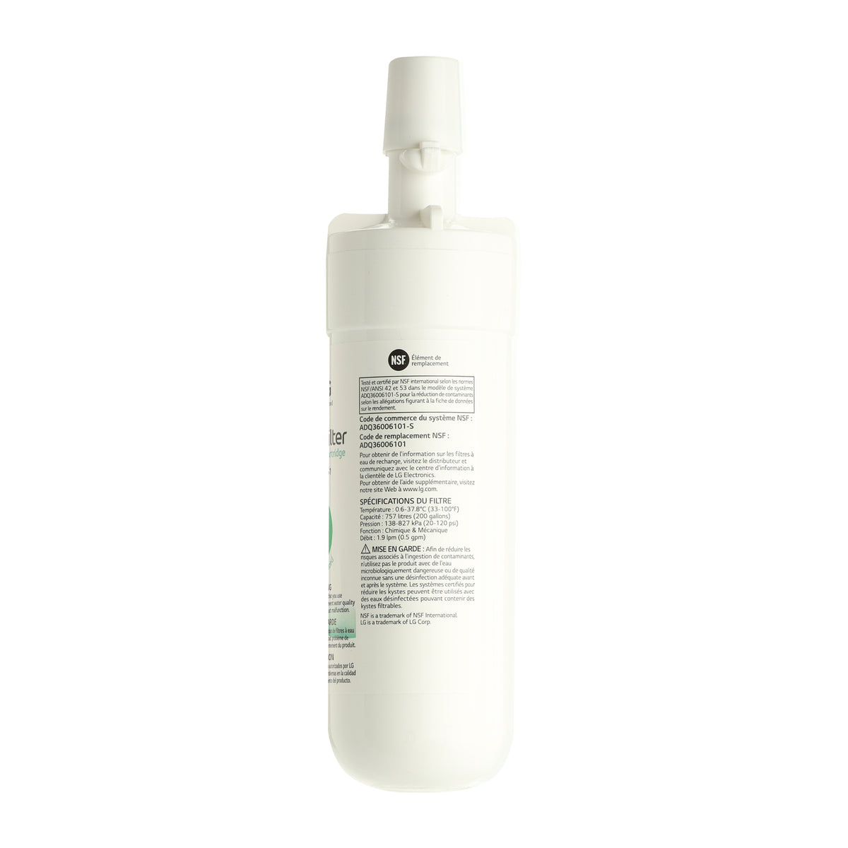 AGF80300702 LG Water Filter (LT700P) LG