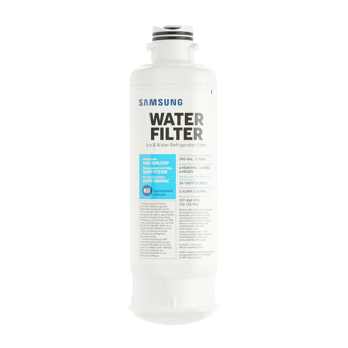 DA97-17376B Samsung Refrigerator Water Filter Samsung