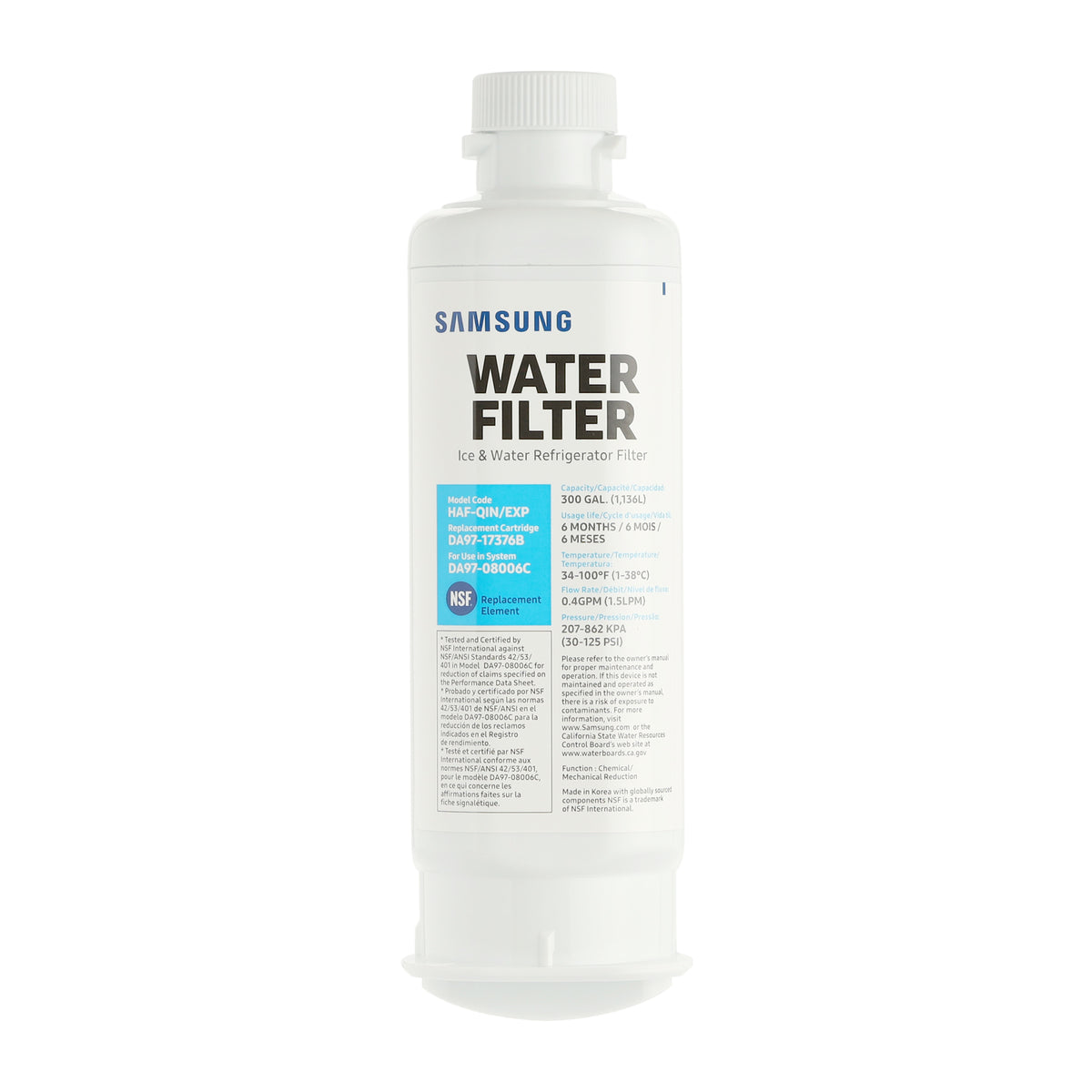 DA97-17376B Samsung Refrigerator Water Filter Samsung