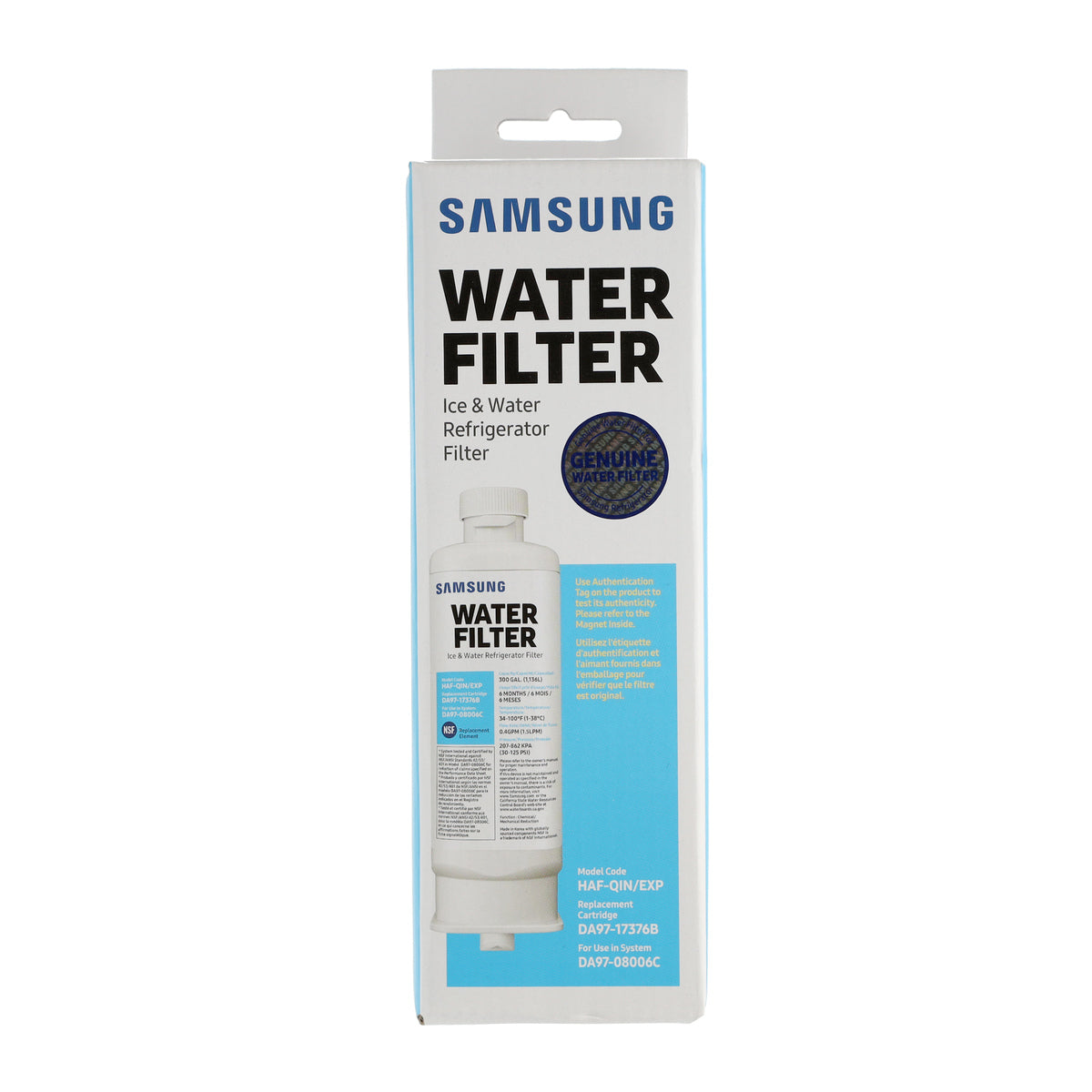 DA97-17376B Samsung Refrigerator Water Filter Samsung