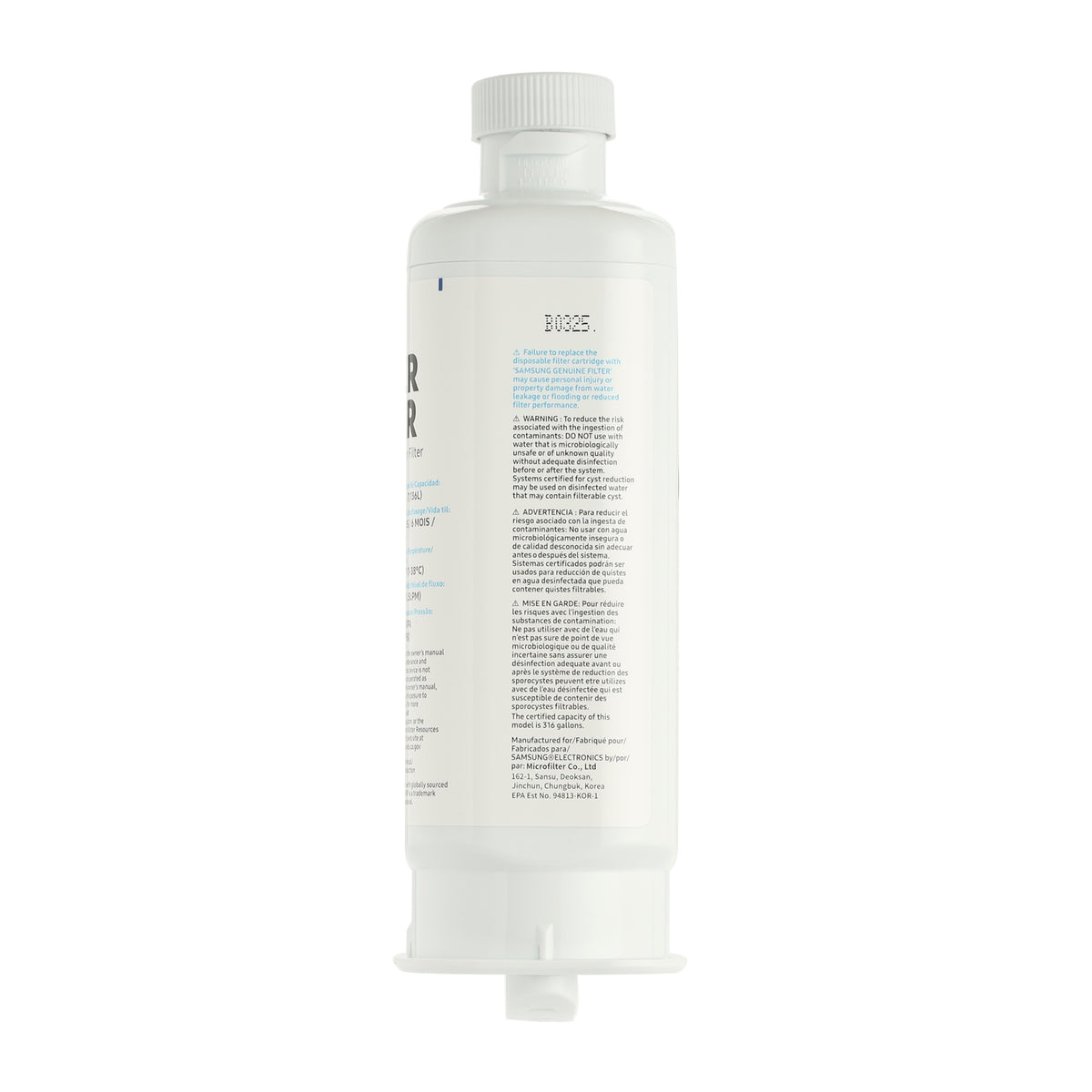 DA97-17376B Samsung Refrigerator Water Filter Samsung