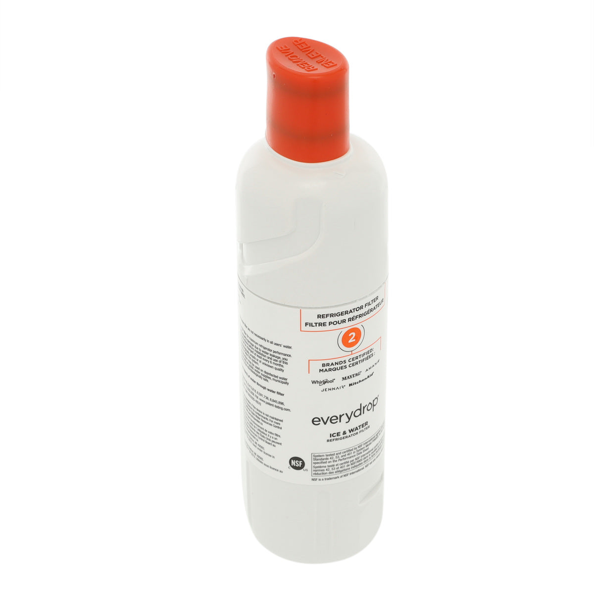 Whirlpool EDR2RXD1B Everydrop Refrigerator Water Filter, #2/W10413645A Whirlpool