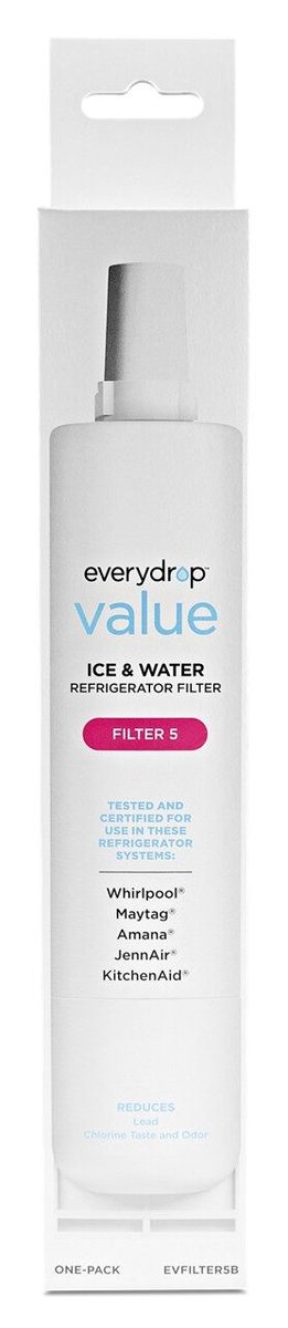 Whirlpool EVFILTER5B everydrop® value Refrigerator Water Filter 5 Whirlpool