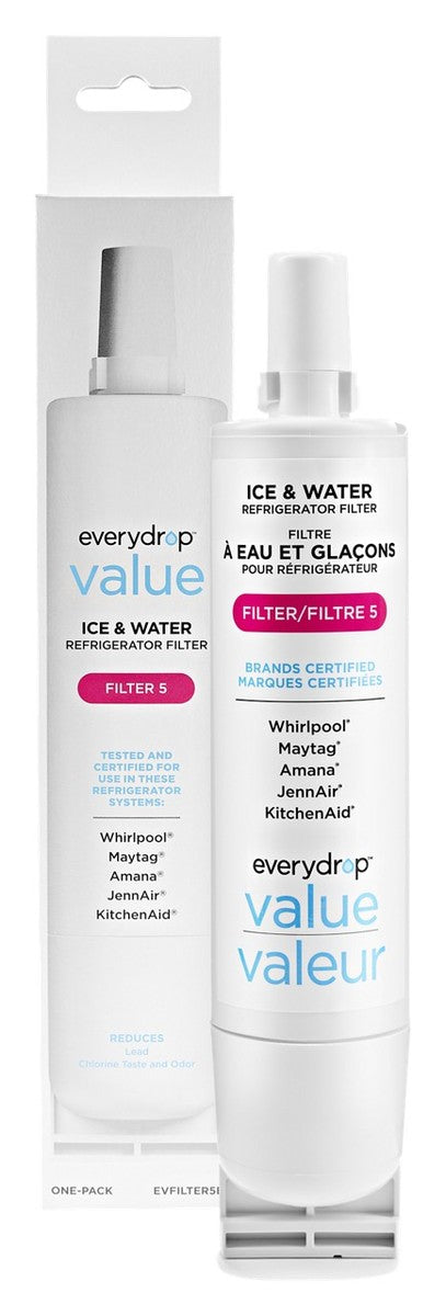 Whirlpool EVFILTER5B everydrop® value Refrigerator Water Filter 5 Whirlpool