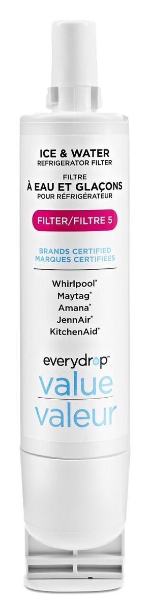 Whirlpool EVFILTER5B everydrop® value Refrigerator Water Filter 5 Whirlpool