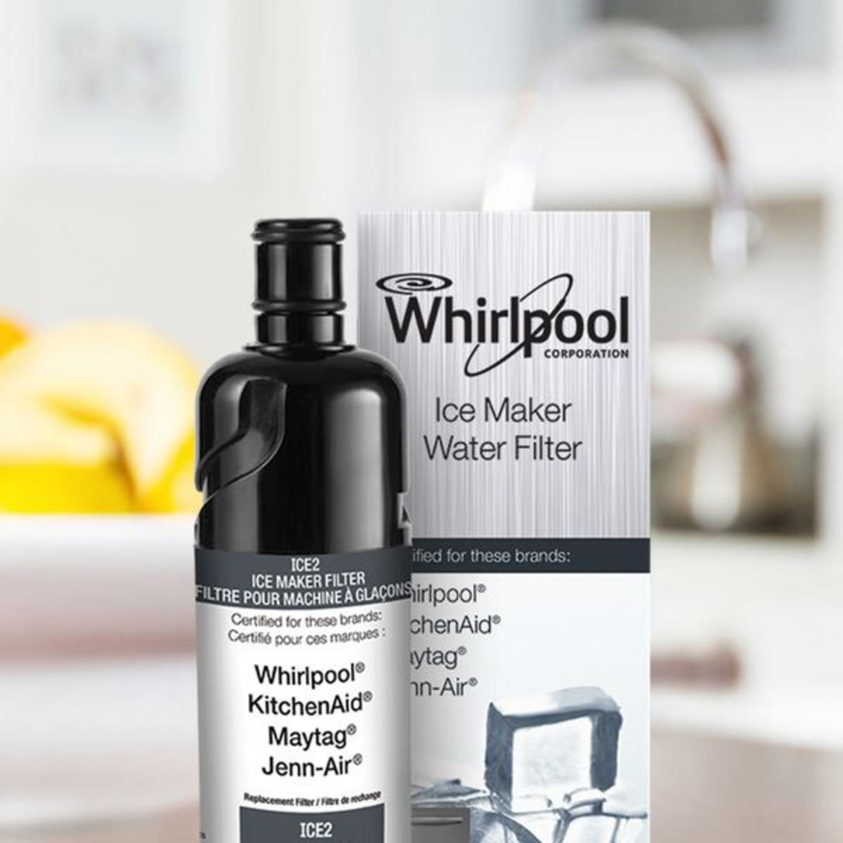 Whirlpool F2WC9I1 Ice Maker Water Filter, Ice 2 Whirlpool