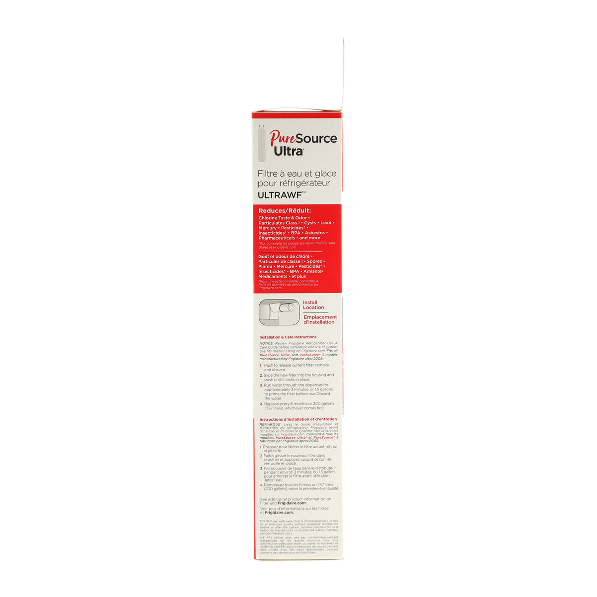 ULTRAWF Frigidaire Refrigerator PureSource Ultra Water Filter Frigidaire