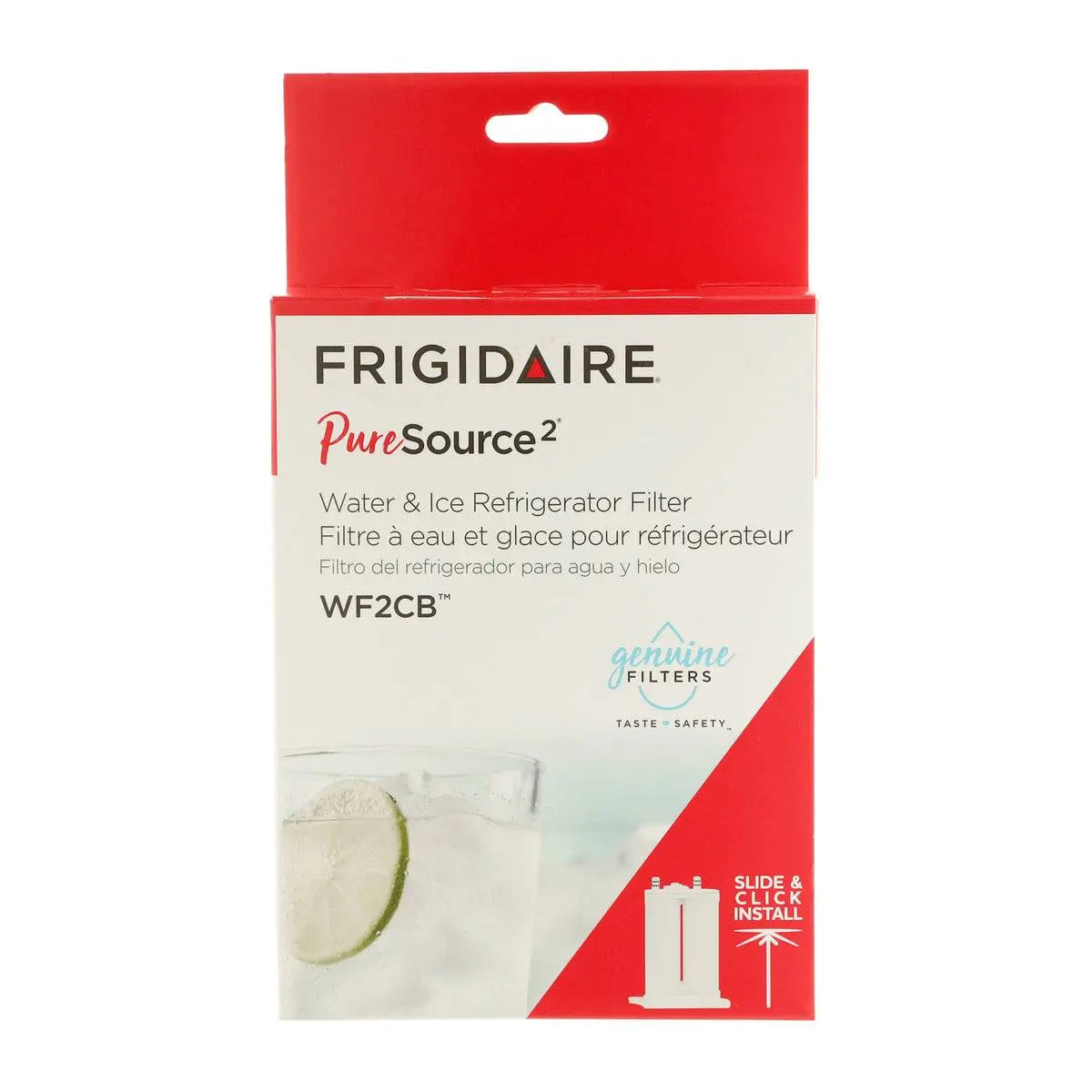 WF2CB Frigidaire PureSource 2 Water and Ice Refrigerator Filter Frigidaire