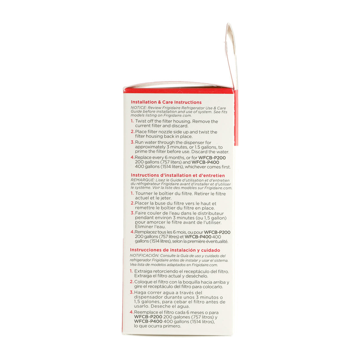 Frigidaire WFCB /Electrolux Puresource Plus Refrigerator Water Filter, Wfcb (Wf1Cb) Frigidaire