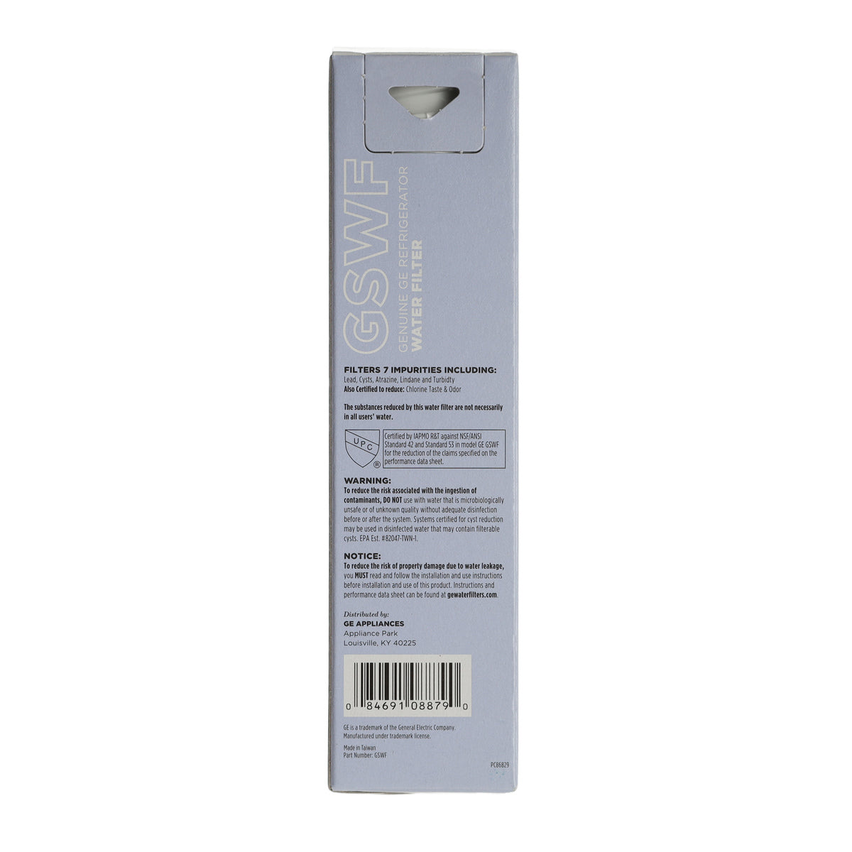 WG03F00675 GE Refrigerator GSWF GE SmartWater Filter GE - General Electric