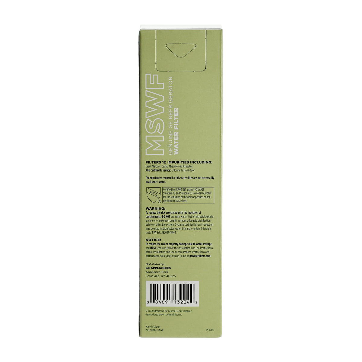 WG03F00676 GE Refrigerator SmartWater MSWF Water Filter GE - General Electric