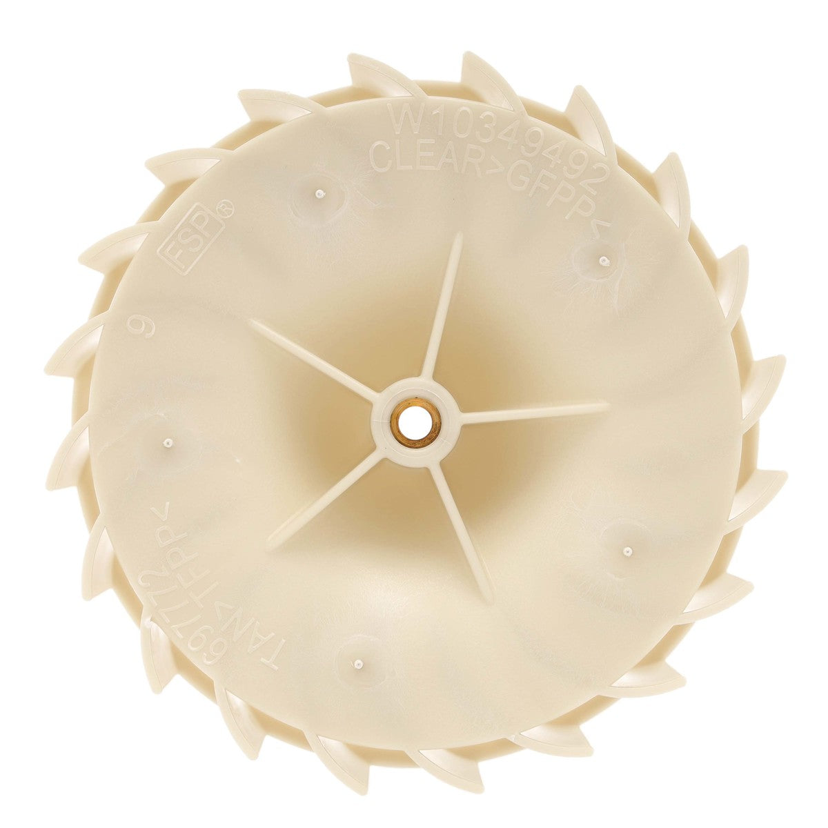 Whirlpool WP697772 Dryer Blower Wheel, 7-9/16" Whirlpool