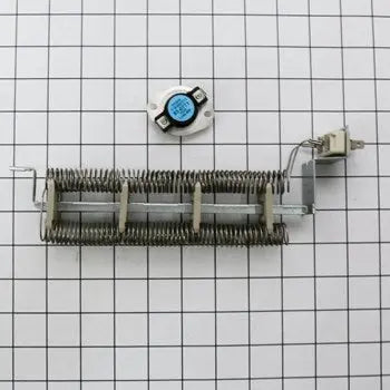 Whirlpool LA-1044 Dryer Heating Element Assembly Kit, 4750W Whirlpool