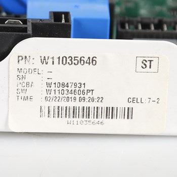 Whirlpool W11038309 CNTRL-ELEC Whirlpool