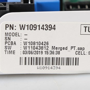 Whirlpool W11089308 CNTRL-ELEC Whirlpool