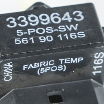 Whirlpool WP3399643 Dryer Temperature Switch Whirlpool