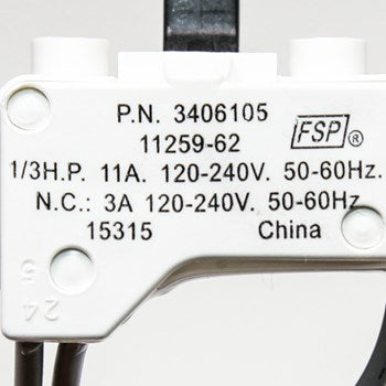 Whirlpool WP3406105 Dryer Door Switch Whirlpool