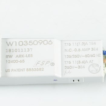 Whirlpool WPW10350906 Dryer Door Switch Whirlpool