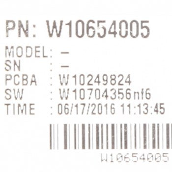 Whirlpool WPW10654005 CNTRL-ELEC Whirlpool