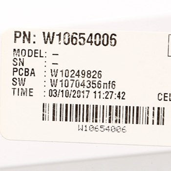 Whirlpool WPW10654006 CNTRL-ELEC Whirlpool