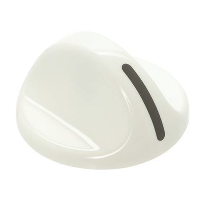 131965300 Frigidaire Dryer Rotary Knob, White/Gray Frigidaire