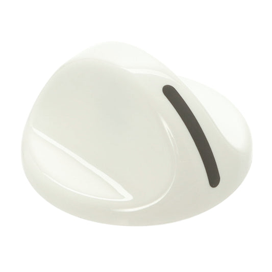 131965300 Frigidaire Dryer Rotary Knob, White/Gray Frigidaire