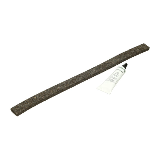 5303937182 Frigidaire Dryer Front Upper Felt Seal with Adhesive Frigidaire