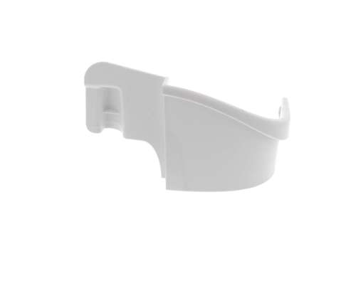 Frigidaire Refrigerator Door Shelf End Cap, Left Hand, White
