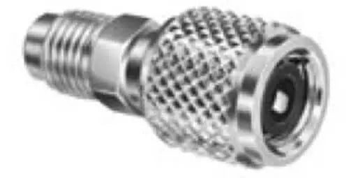 Access and Service Valve Quick Coupler, Straight, 1/4" QC x 1/4" SAE