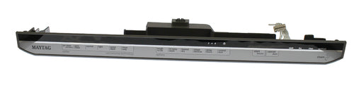 Whirlpool WPW10475777 Dishwasher Control Panel, Stainless