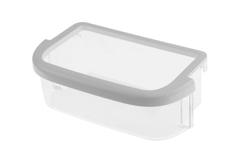 Whirlpool WPW10351081 Refrigerator Door Shelf Bin, Clear/White