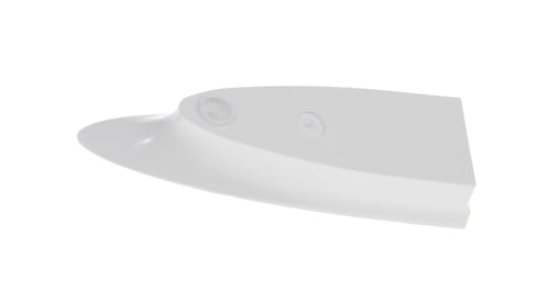 Whirlpool WPW10429492 Range Oven Door Handle End Cap, White