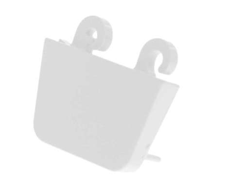 Frigidaire Refrigerator Door Shelf End Cap, Right Hand, White