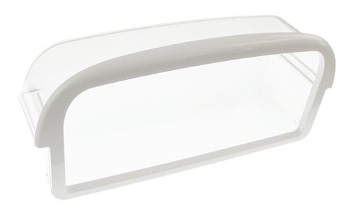Whirlpool WPW10371193 Refrigerator Medium Door Shelf Bin, Clear/White